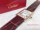2017 Copy Cartier Tank Solo Rose Gold White Face Brown Leather Strap 27mm Watch (6)_th.jpg
